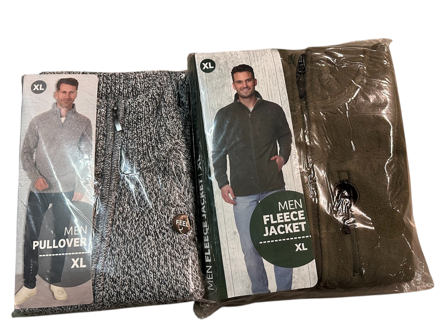 Fleece vest heren